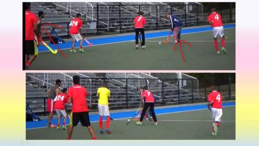 Training methods to develop ball possession skills under pressure in the RDQ